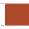 Vidaxl Luifel Vertical 100x1200 cm Oxford Fabric Terracotta