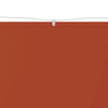 Vidaxl Luifel Vertical 140x600 cm Oxford Fabric Terracotta