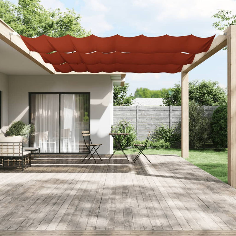 Vidaxl Luifel Vertical 180x360 cm Oxford Fabric Terracotta