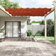 Vidaxl Luifel Vertical 180x600 cm Oxford Fabric Terracotta