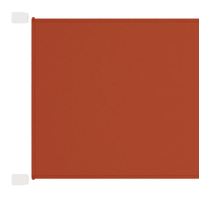 Vidaxl Luifel Vertical 180x1000 cm Terracotta in tessuto Oxford