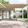 Vidaxl luifel verticaal 60x1200 cm oxford stof taupe