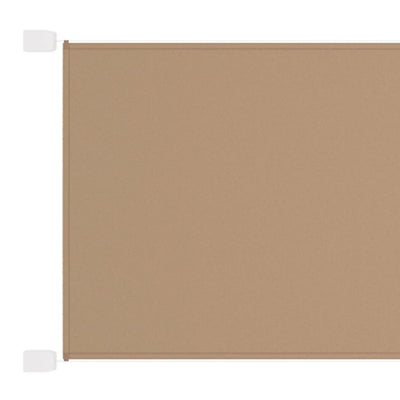 Vidaxl Luifel verticale 180x1000 cm tessuto oxford taupe