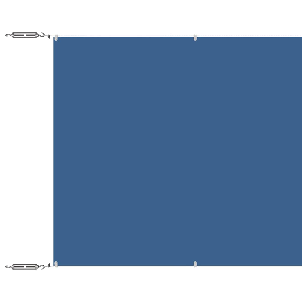 Vidaxl Luifel Vertical 100x600 cm Oxford Fabric Blue