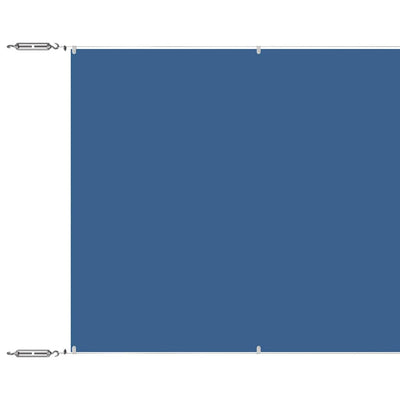 Vidaxl Luifel verticale 100x1200 cm tessuto blu blu blu