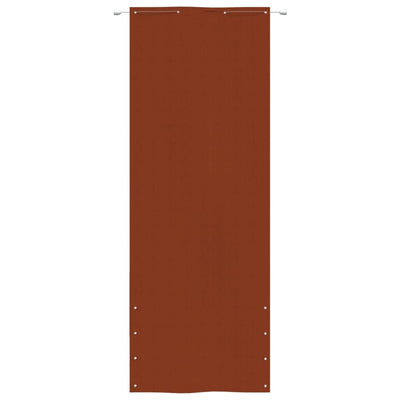 Vidaxl balkonscherm 80x240 cm oxford stof terracottakleurig