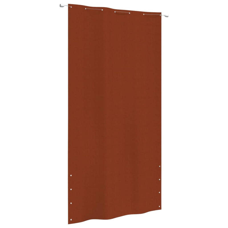 Pantalla de balcón Vidaxl 140x240 CM Oxford Fabric Terracotta -Coled