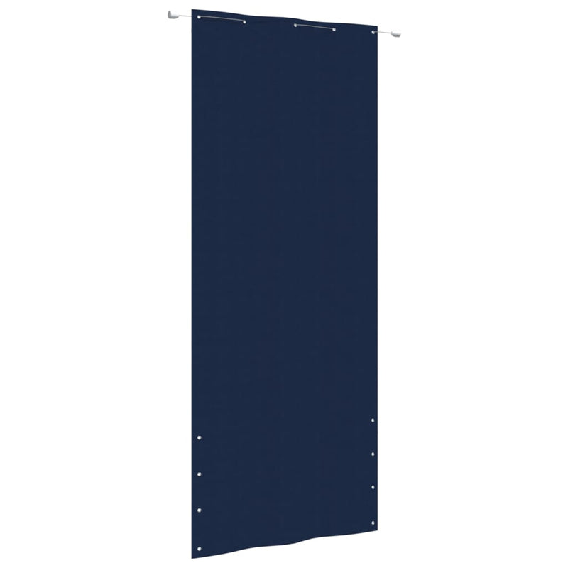 Pantalla de balcón Vidaxl 100x240 cm Oxford Fabric Blue