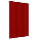 Pantalla de balcón Vidaxl 140x240 cm Oxford Fabric Red