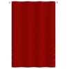 Vidaxl balkonscherm 160x240 cm oxford stof rood