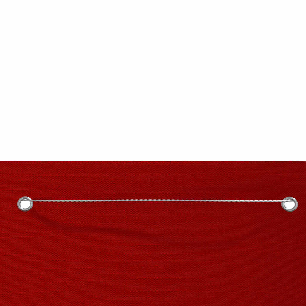 Vidaxl balkonscherm 160x240 cm oxford stof rood