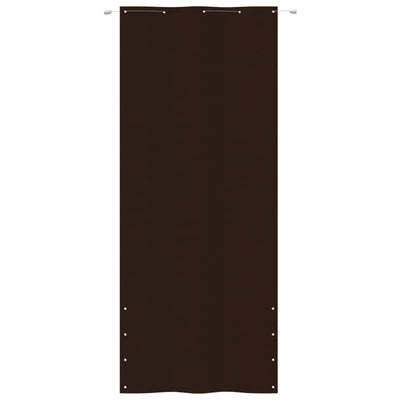 Vidaxl balkonscherm 100x240 cm oxford stof bruin