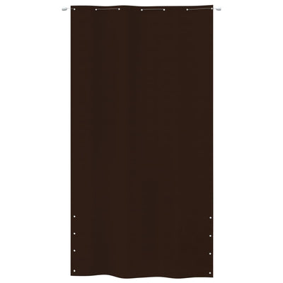 Vidaxl Balcony Schermata 140x240 cm tessuto Oxford marrone