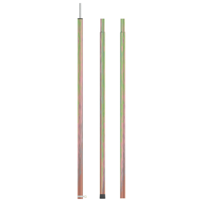 Vidaxl Tentstok Telescópico 170-255 cm de acero galvanizado
