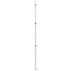 Vidaxl Luifelstok telescópico 102-260 cm de aluminio