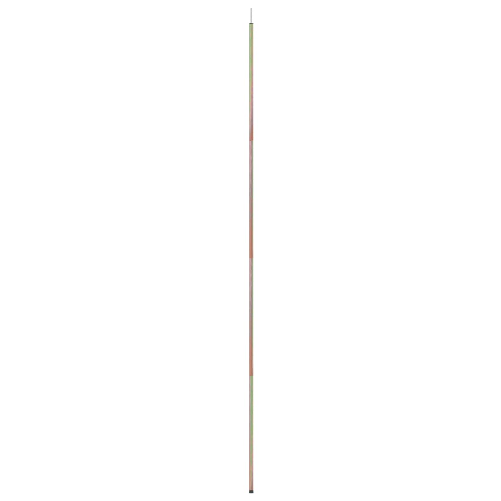Vidaxl Pole de protector solar 250 cm de acero galvanizado