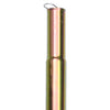 Polo per crema solare Vidaxl 250 cm in acciaio zincato