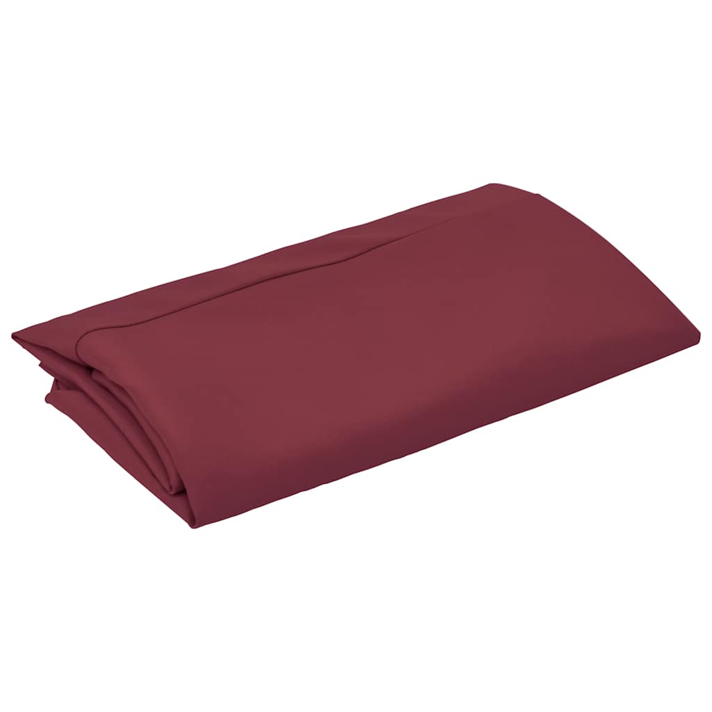 Tela de reemplazo de Vidaxl para Parasol 300 cm Borgoña rojo