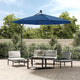 Panno sostitutivo Vidaxl per parasole galleggiante da 350 cm blu azzurro