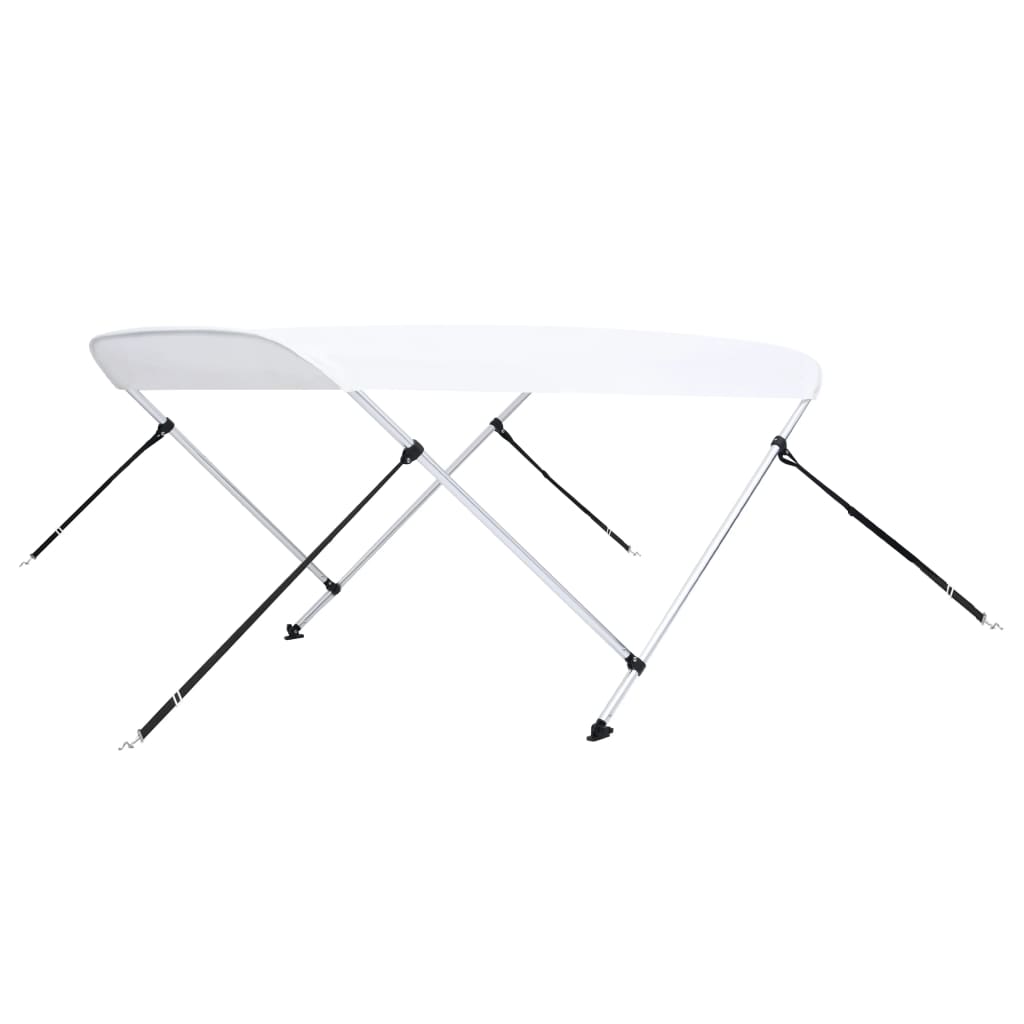 Vidaxl Biminitop 2-Bows 180x150x110 cm blanco