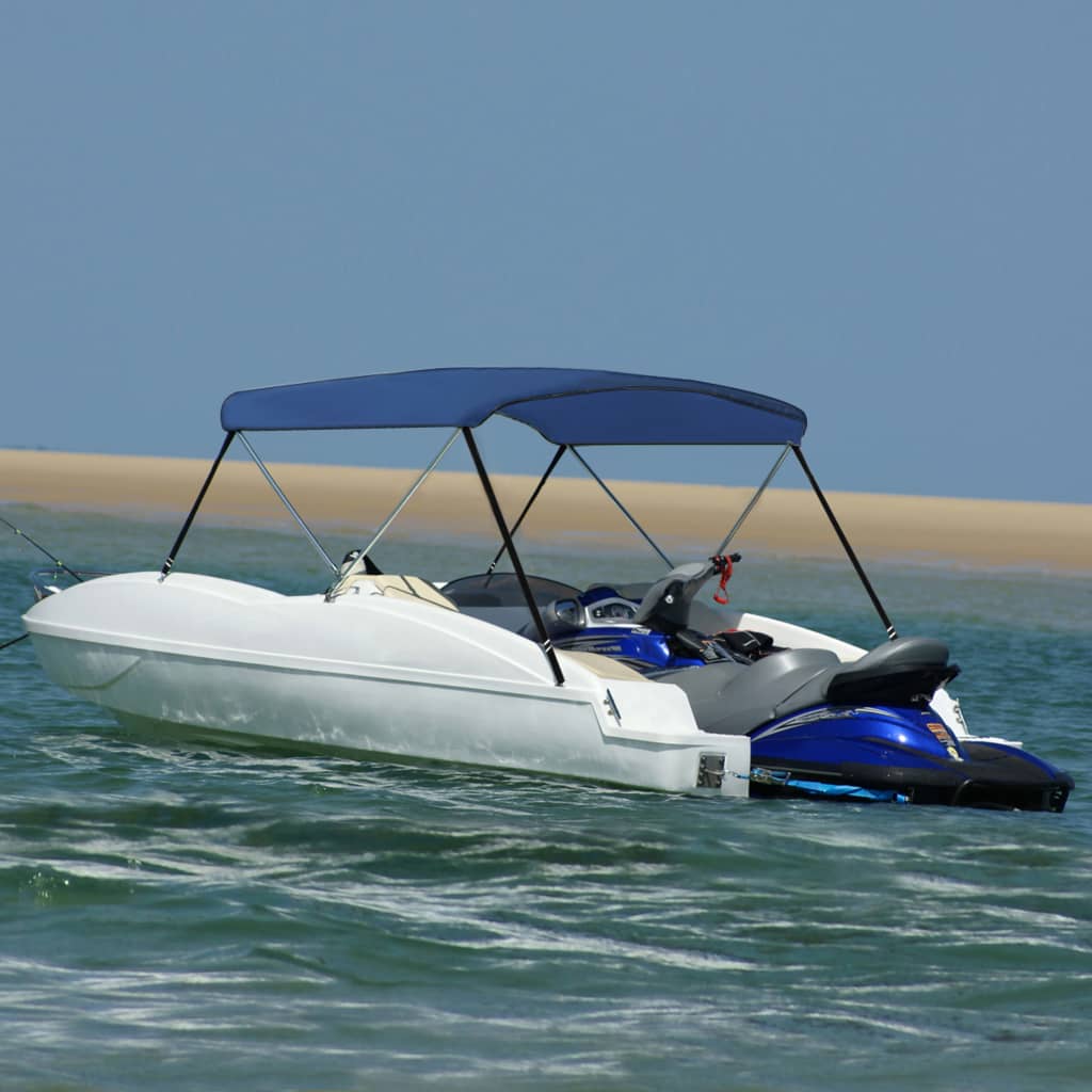 Vidaxl Biminitop 2-Bows 180x150x110 cm marino azul