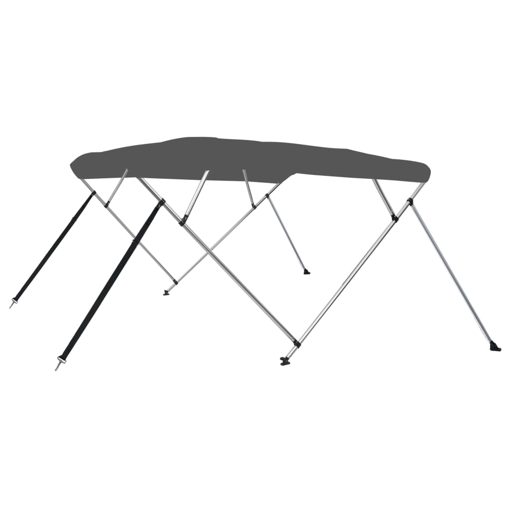 Vidaxl Biminitop 4-boogs 243x196x137 cm color antracite