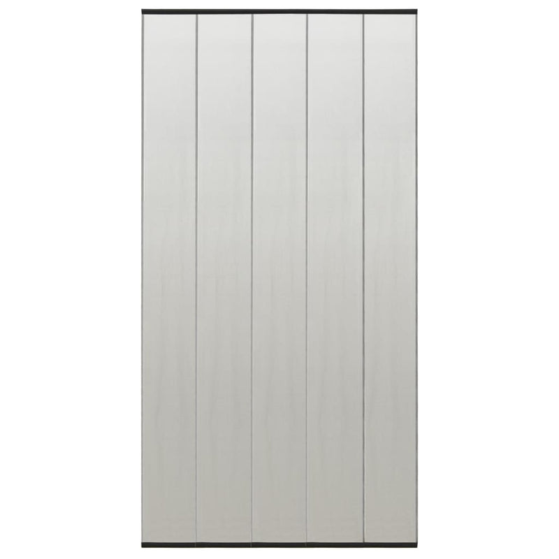 Vidaxl vliegengordijn 5-delig 120x240 cm mesh zwart