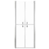 Vidaxl douchedeur 81x190 cm esg transparant