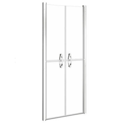 Puerta de ducha Vidaxl 86x190 cm ESG transparente