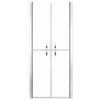 Puerta de ducha Vidaxl 91x190 cm ESG transparente