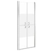 Porta doccia Vidaxl 71x190 cm Halfmat