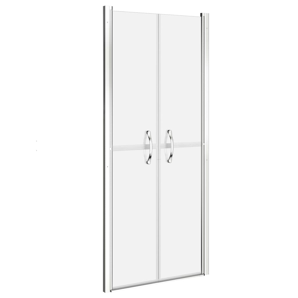 Puerta de ducha Vidaxl 91x190 cm esg mate