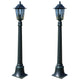 Lampade da giardino Vidaxl 2 St Preston 105 cm
