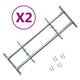Protección de la ventana Vidaxl Ajustable 2 ST 1000-1500 mm