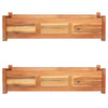 Le fioriere Vidaxl hanno raccolto 2 pezzi 100x30x25 cm acaciahout
