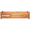 Le fioriere Vidaxl hanno raccolto 2 pezzi 100x30x25 cm acaciahout