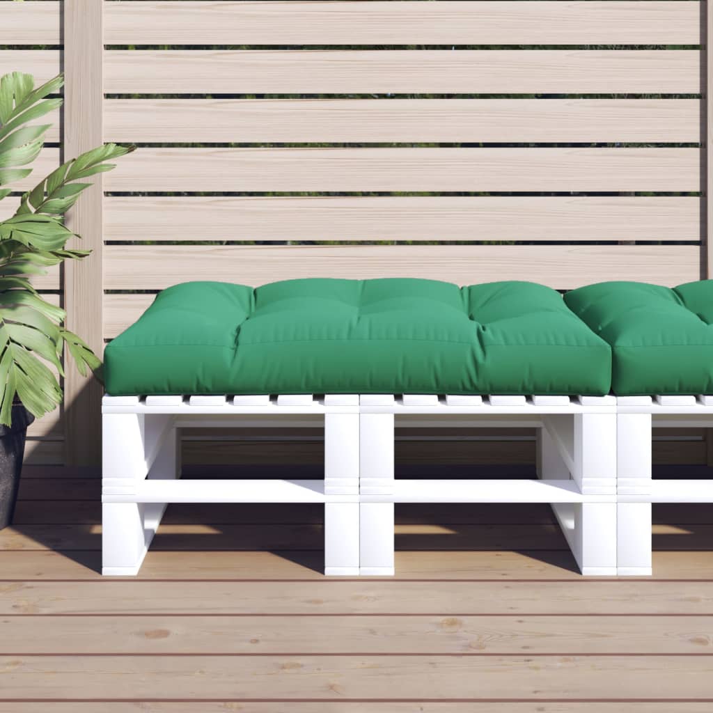 Vidaxl Pallet Cushion 120x80x12 cm Green
