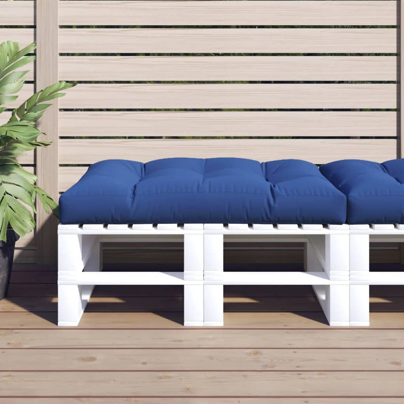 Vidaxl Pallet Cushion 120x80x12 CM Fabric King Blue