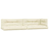 Vidaxl Pallet Cushions 5 St Fabric Crème -Colored
