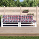 Cuscini da pallet Vidaxl 5 tessuto a pattern da 5 in rosso