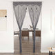 Vidaxl Curtain Macramé 140x240 cm Antracite di cotone