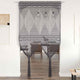 Vidaxl Curtain Macramé 140x240 cm Antracite di cotone