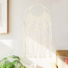 Colgadora de pared Vidaxl Macramé 40x80 cm de algodón