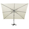 Parasol flotante de Vidaxl con techo doble de 400x300 cm de arena