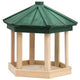 Vidaxl Bird Feed Ottagonale 33x30 cm Pineo solido