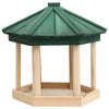 Vidaxl vogelvoeder achthoekig 33x30 cm massief vurenhout