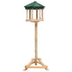 Vidaxl Bird Feed in piedi 33x110 cm Pineo solido