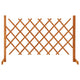 Vidaxl Garden Slat Work 120x90 cm de pino sólido naranja