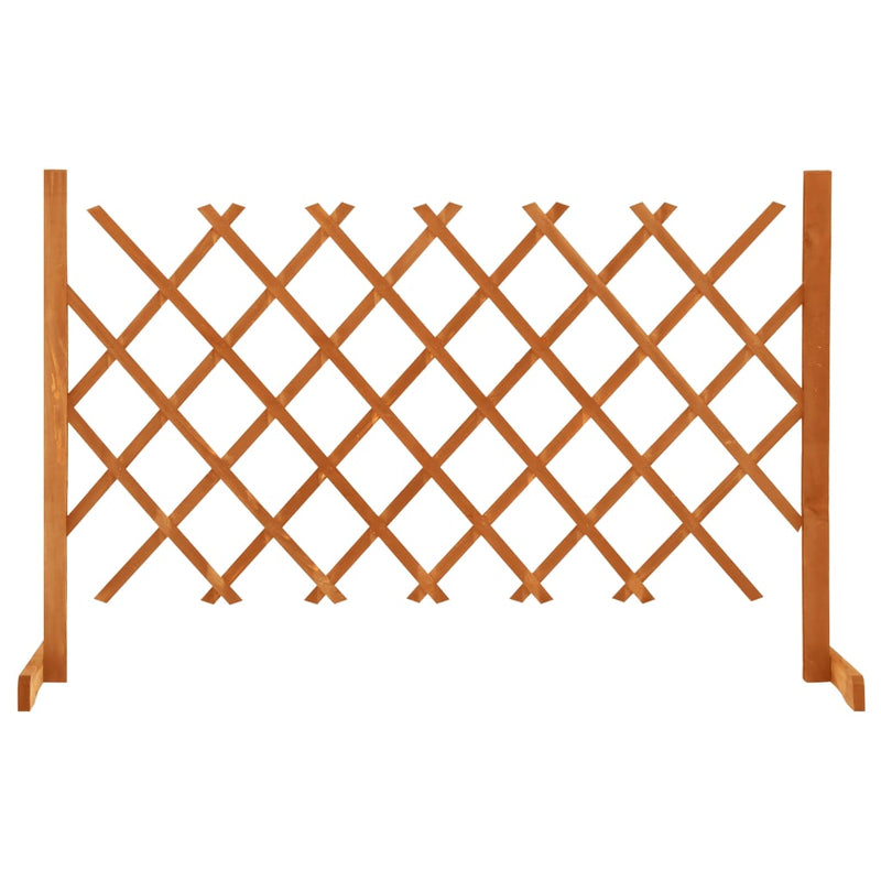 Vidaxl Garden Slat Work 120x90 cm arancione di pino solido