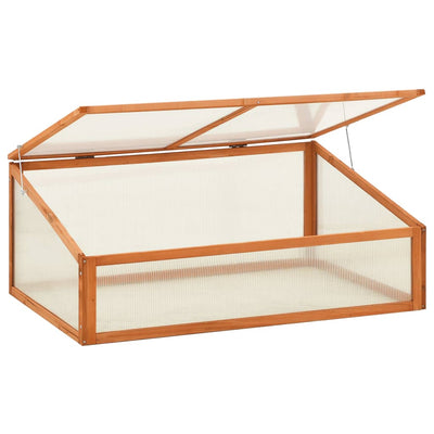 Vidaxl Greenhouse 100x65x40 cm Vurenhout